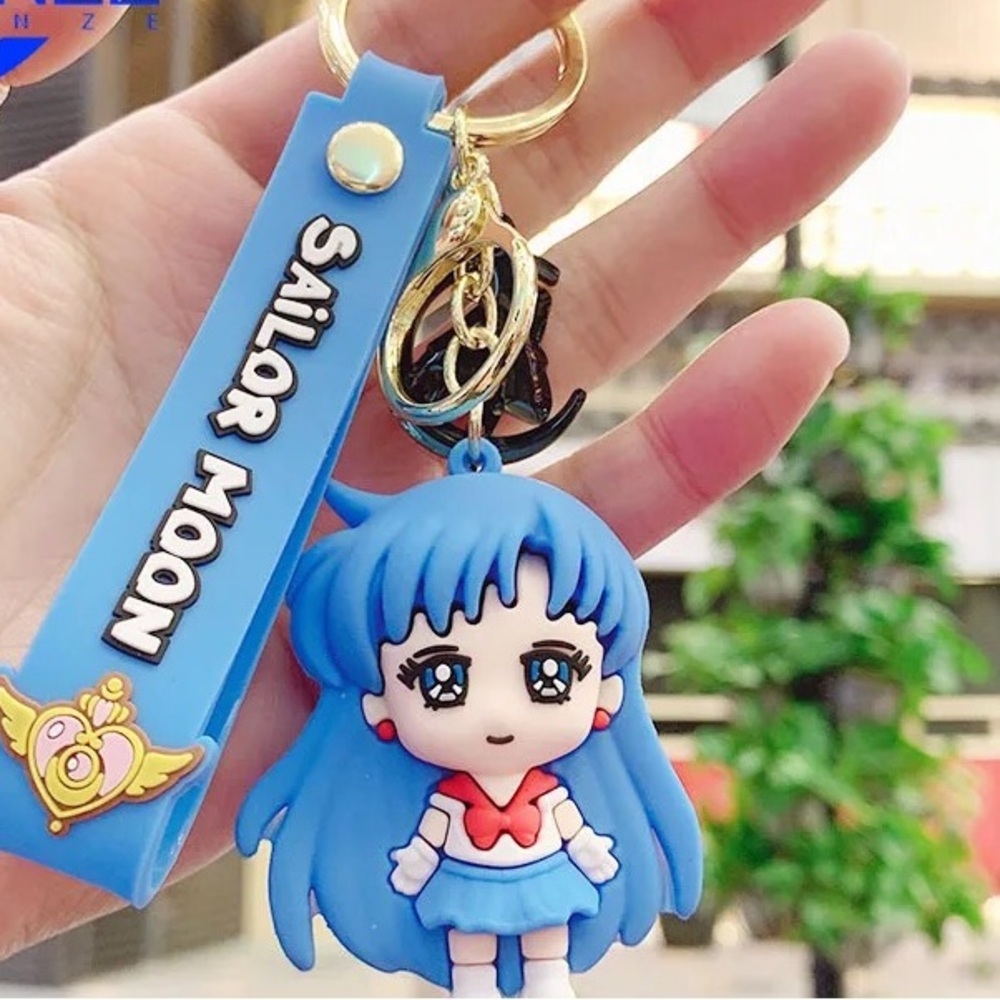 Anime Sailor Moon Keychain Cute Figure Doll
